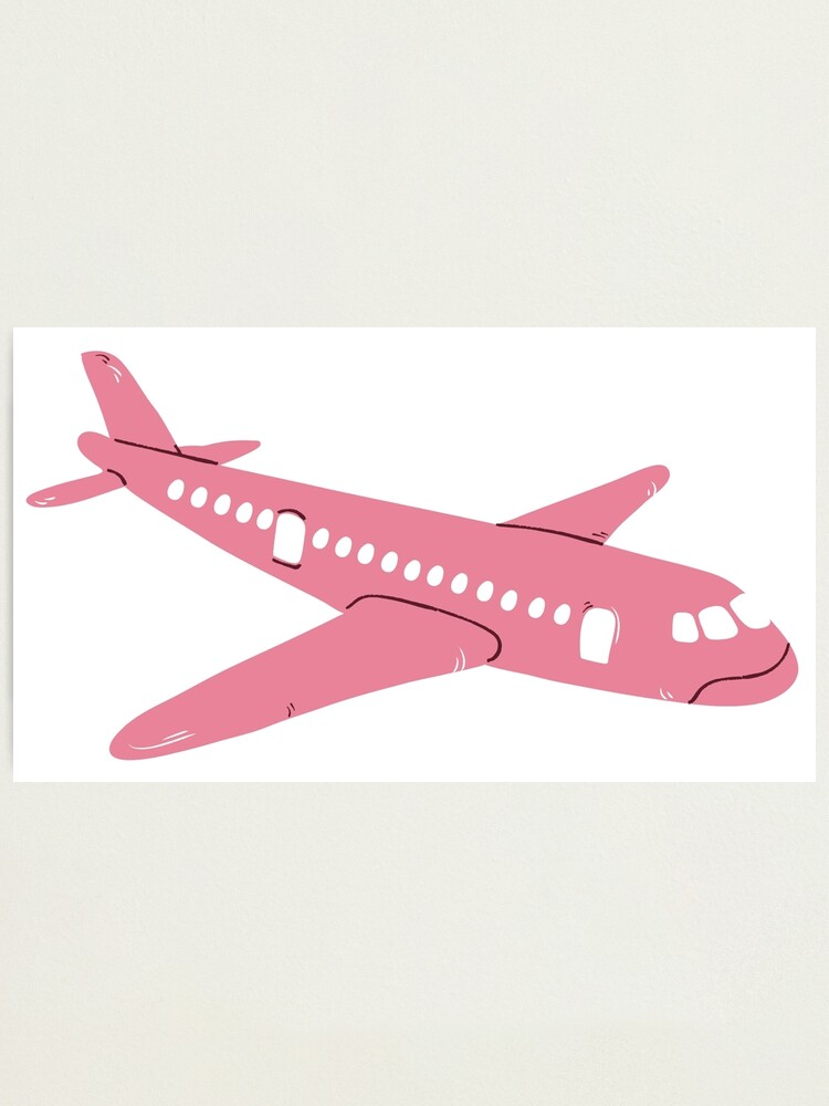 pink aeroplane toy