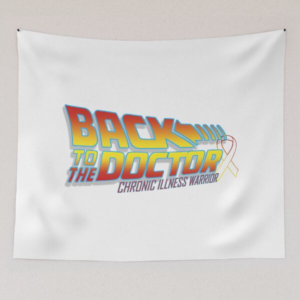 Item preview, Spoonie Species: "Back to the Doctor" (white) designed and sold by spoonie-species.