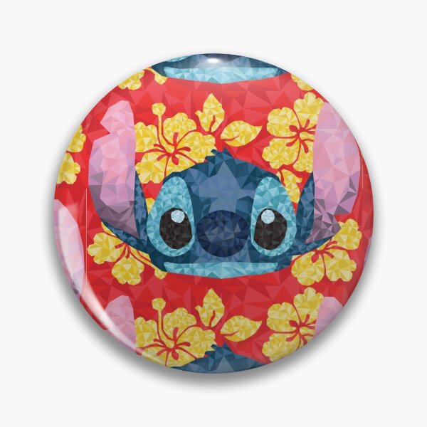 Item preview, Geometric Stitch with Hawaiian Flowers  designed and sold by OlliiAndChips.