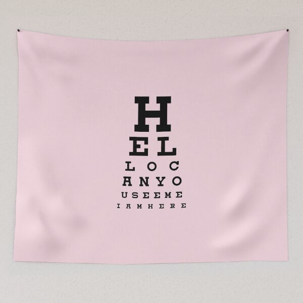 Item preview, #Pink#Hello can you see me designed and sold by ESCAPZ.