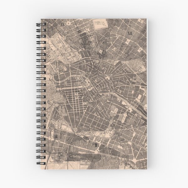 Item preview, Vintage Map of Berlin Germany (1862) designed and sold by BravuraMedia.