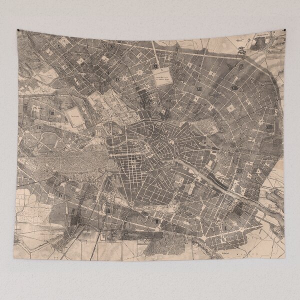 Item preview, Vintage Map of Berlin Germany (1862) designed and sold by BravuraMedia.