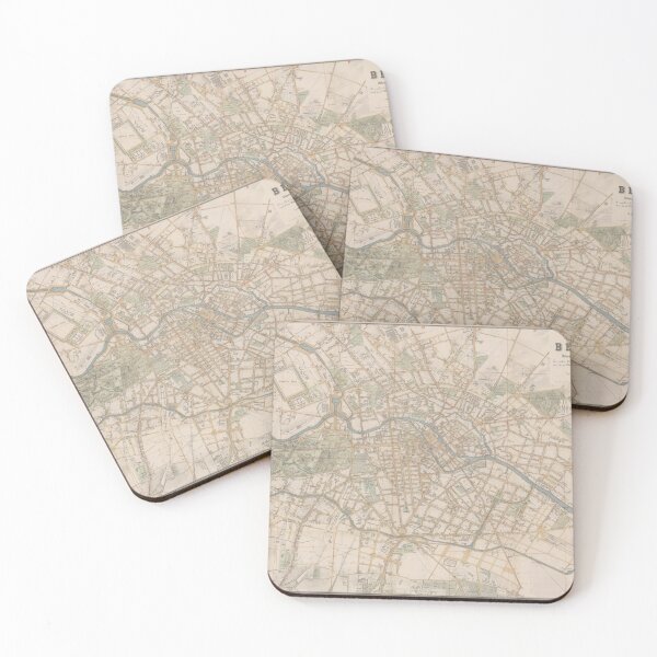 Item preview, Vintage Map of Berlin Germany (1871) designed and sold by BravuraMedia.
