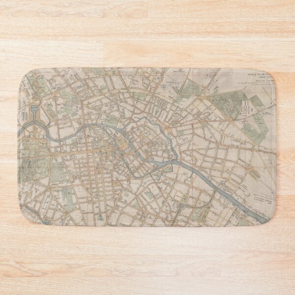Item preview, Vintage Map of Berlin Germany (1871) designed and sold by BravuraMedia.