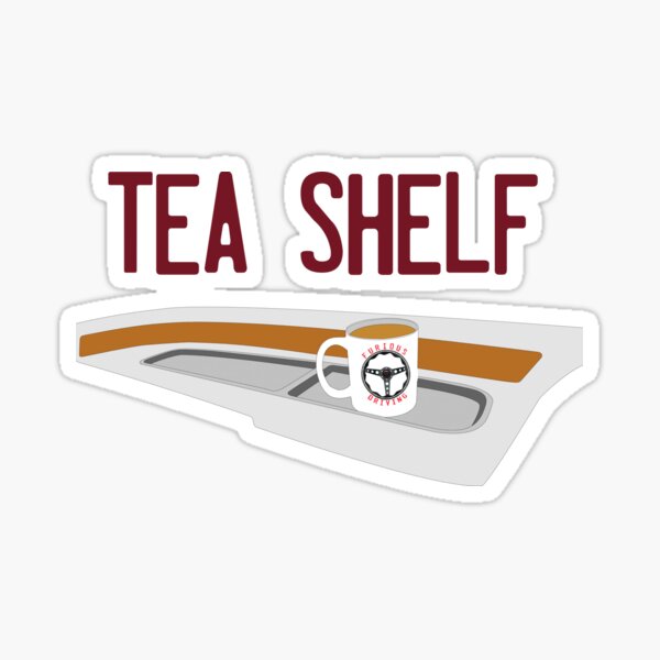 Tea Shelf! Sticker