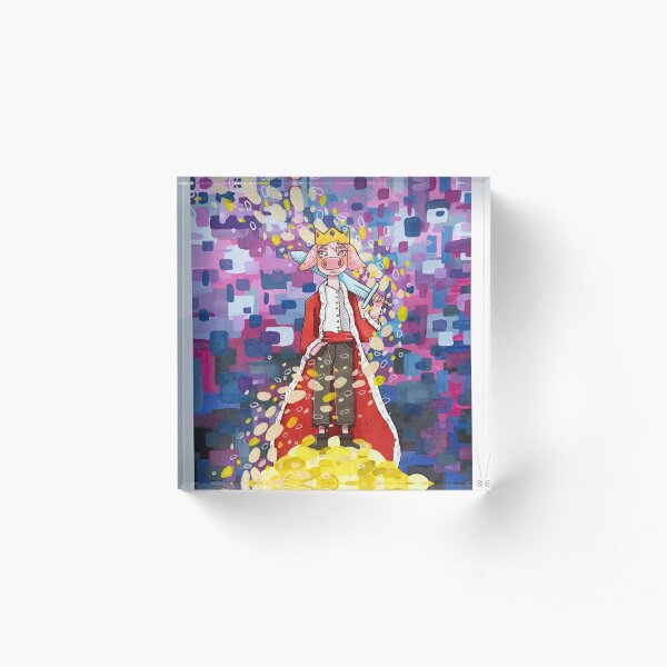 the potato king Acrylic Block