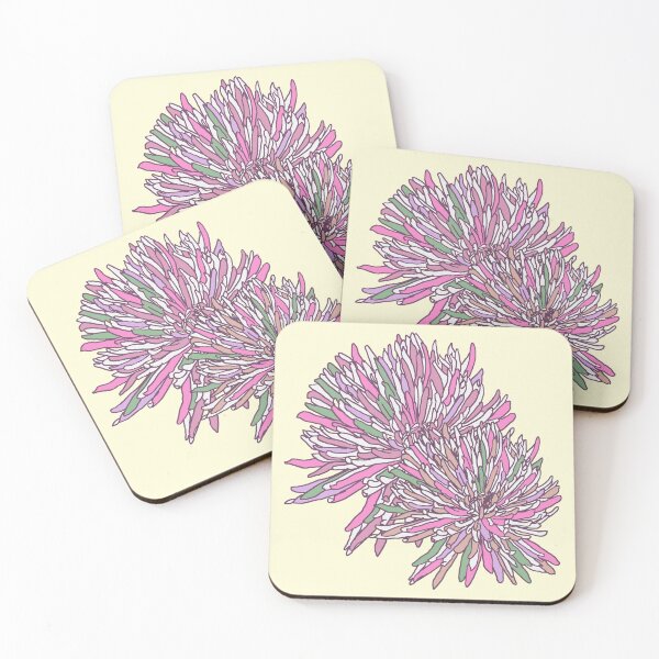 Item preview, Pinky purple botanical floral 2020 design designed and sold by EarthyPlanty.
