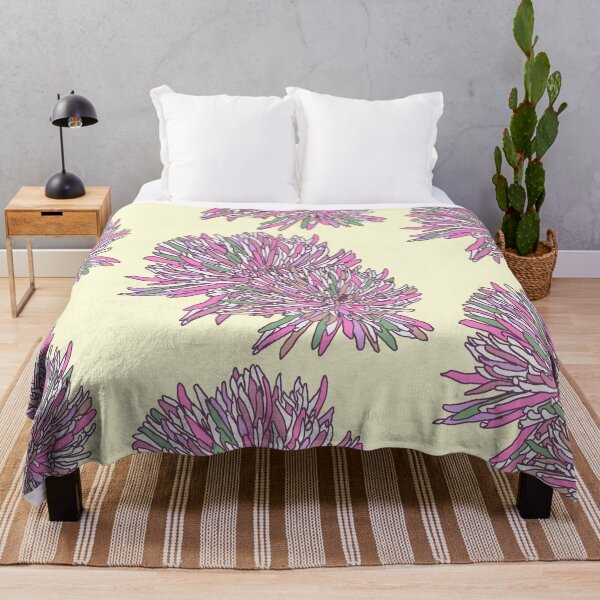 Item preview, Pinky purple botanical floral 2020 design designed and sold by EarthyPlanty.