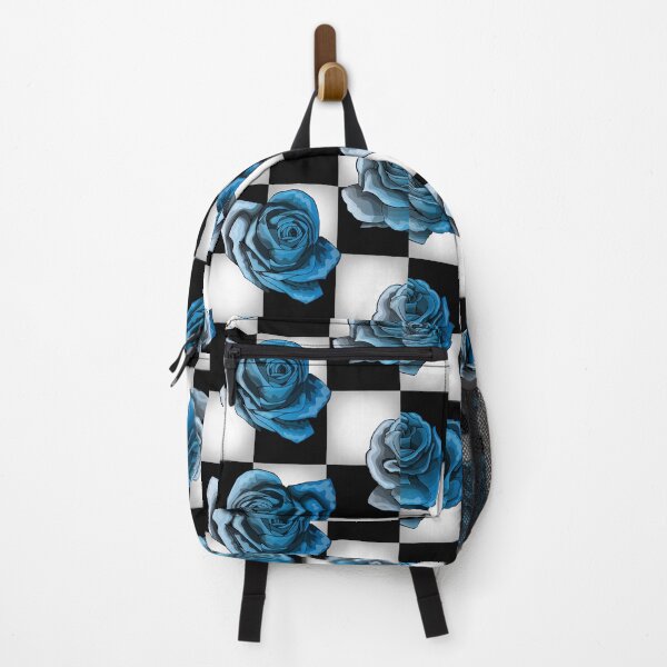 Item preview, Cold - Froid Bleu Vintage Roses Chessboard. designed and sold by DavJen.
