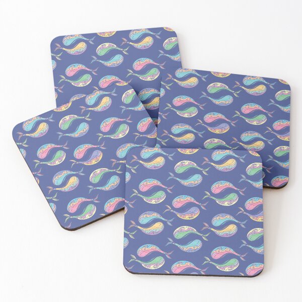Item preview, Yin yang Whale Pattern designed and sold by PurpleTank.