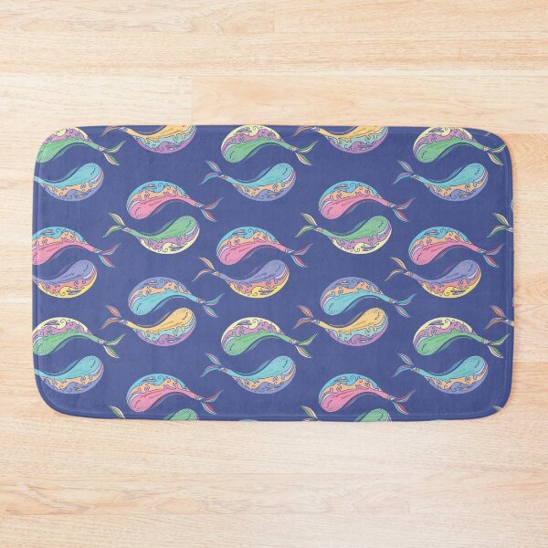 Item preview, Yin yang Whale Pattern designed and sold by PurpleTank.