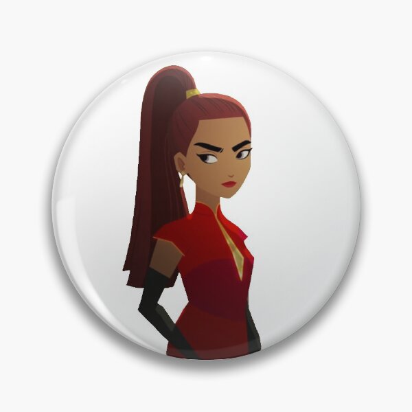 Carmen Sandiego Fashionista Caper Pin