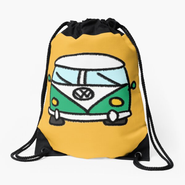 Caravana T1 Hippie Vintage Mochila saco