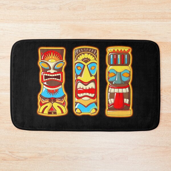 Item preview, Tiki Gods Totems Idols Retro Tropical Polynesian designed and sold by funnytshirtemp.