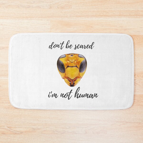 Item preview,  don't be scared i'm not human designed and sold by bricoartv.