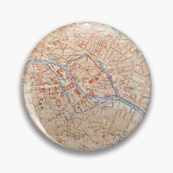 Item preview, Vintage Map of Berlin Germany (1877) designed and sold by BravuraMedia.