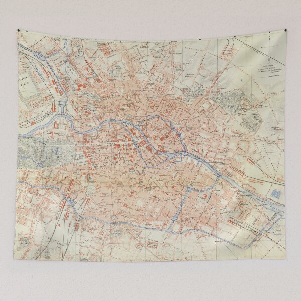 Item preview, Vintage Map of Berlin Germany (1877) designed and sold by BravuraMedia.
