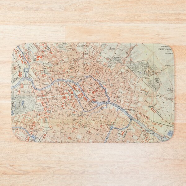 Item preview, Vintage Map of Berlin Germany (1877) designed and sold by BravuraMedia.