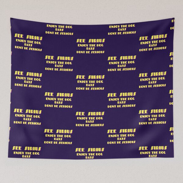 Item preview, Dont be SIRIUS. designed and sold by Geomoon.