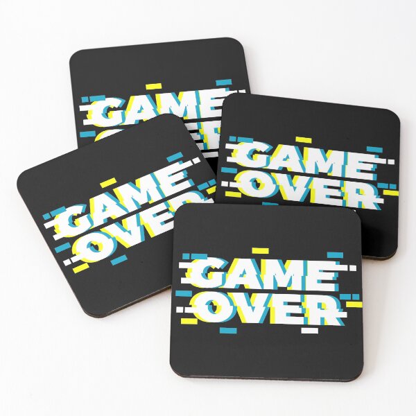 Item preview, Game Over Glitch Screen designed and sold by CrystalCrush.