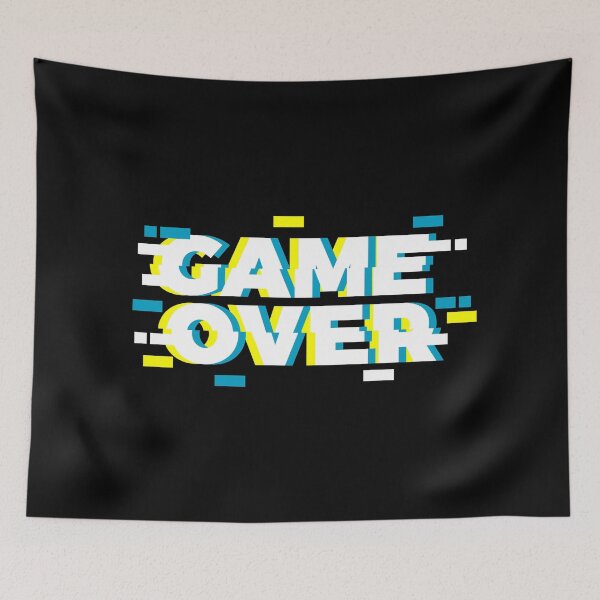 Item preview, Game Over Glitch Screen designed and sold by CrystalCrush.