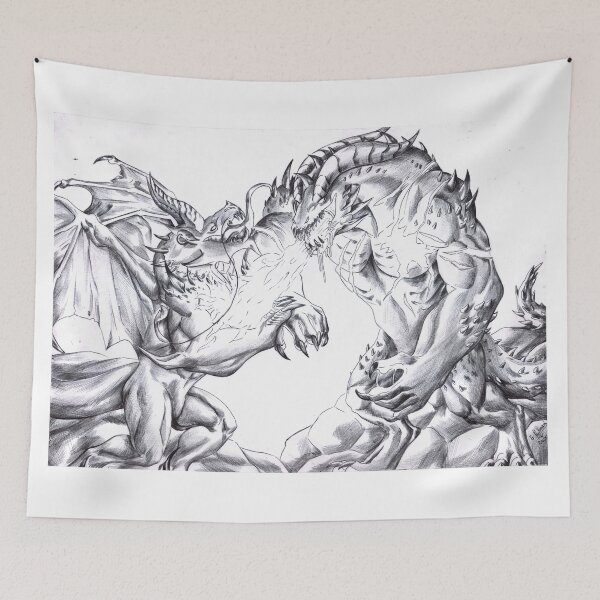 Item preview, Breathe of fire (black and white designed and sold by Furiarossa.