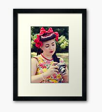 50s Lauren II Framed Print