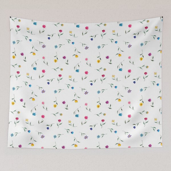 Item preview, Springtime Ditsy Watercolor Florals designed and sold by Dani Reber.