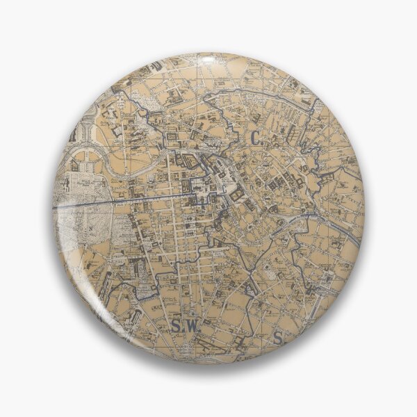 Item preview, Vintage Map of Berlin Germany (1881) designed and sold by BravuraMedia.