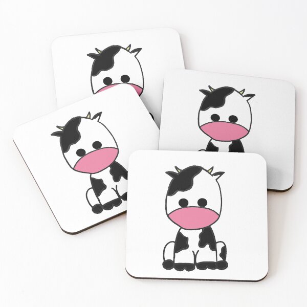 Item preview, cute baby cow sitting down  designed and sold by matharose.
