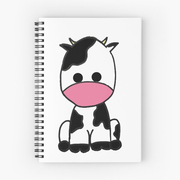 Item preview, cute baby cow sitting down  designed and sold by matharose.