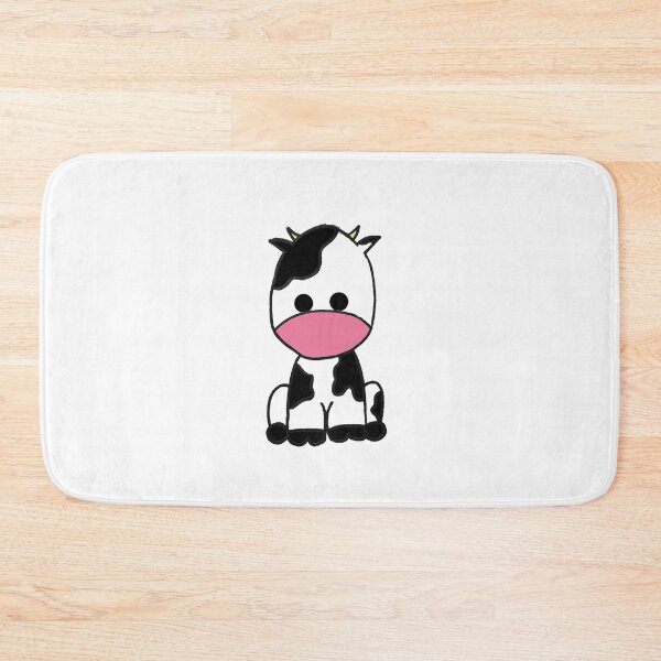 Item preview, cute baby cow sitting down  designed and sold by matharose.