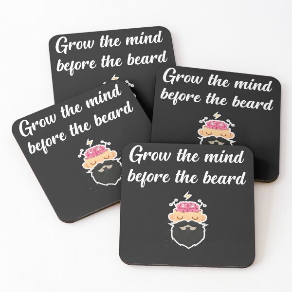 Item preview, Grow the mind before the beard,Hipster Guy T-Shirt Classic T-Shir, gift idea,  designed and sold by satawis.