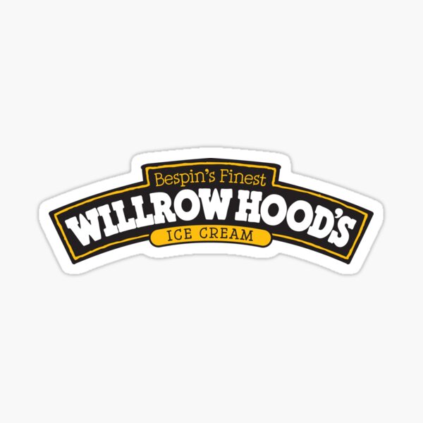 Willrow Hood's Ice Cream Sticker