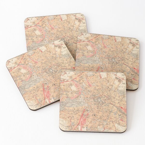 Item preview, Vintage Berlin Germany Map (1899) designed and sold by BravuraMedia.