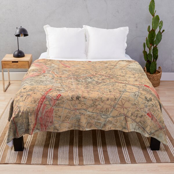 Item preview, Vintage Berlin Germany Map (1899) designed and sold by BravuraMedia.
