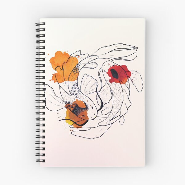 Item preview, KOI FISH WATERCOLOR designed and sold by designxtravel.