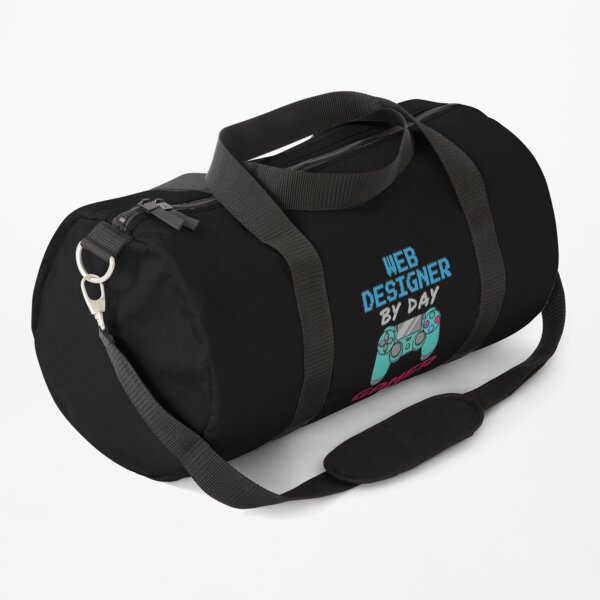 Web Designer By Day Gaming By Night Duffle Bag