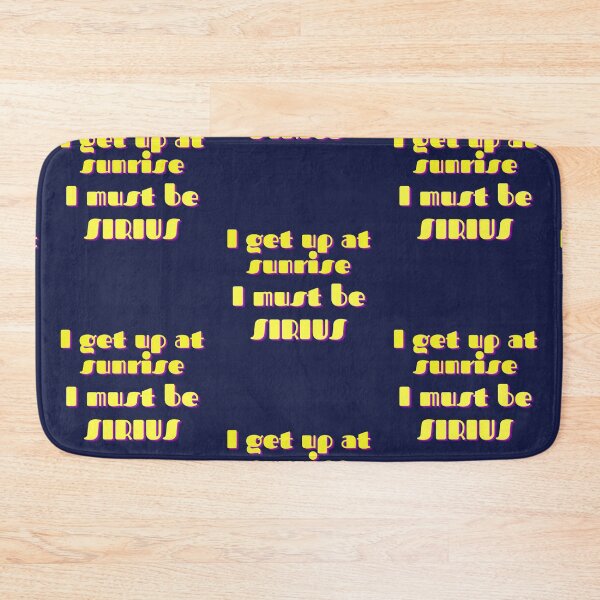 Item preview, I must be SIRIUS. designed and sold by Geomoon.
