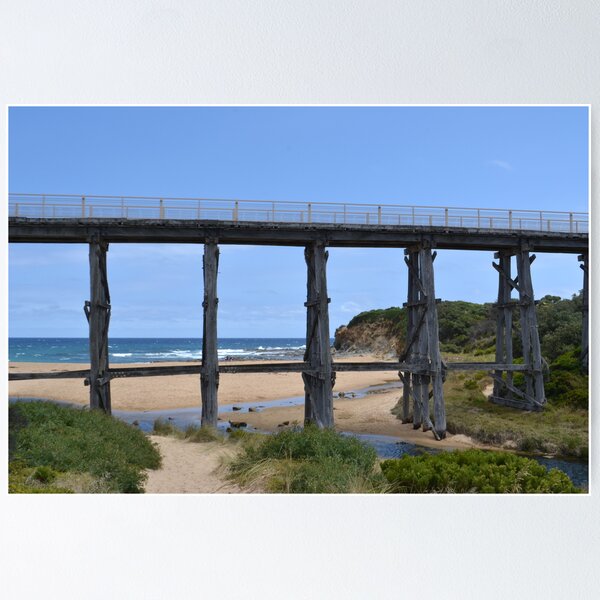 Item preview, The Old Kilcunda Rail Bridge, Victoria designed and sold by Helen Greenwood.