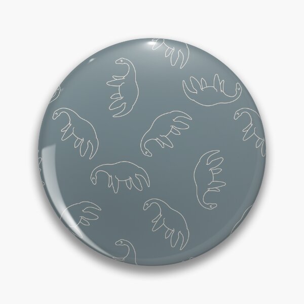 Item preview, Plesiosaurus dinosaur gender neutral baby pattern. Simple whimsical minimal earthy 2 tone color. Kids nursery or boho cartoon animal fashion. designed and sold by Limolida.