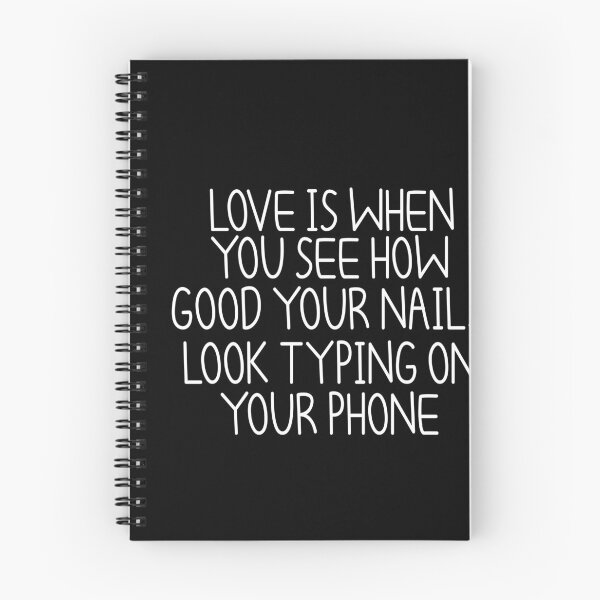 Item preview, love is when you see how good your nails look typing on your phone , Nail , Nail Tech Gift, Manicurist / Manicurist Gift / Gift for Manicurist / funny Manicurist  / Manicurists heart style designed and sold by Chamssou.