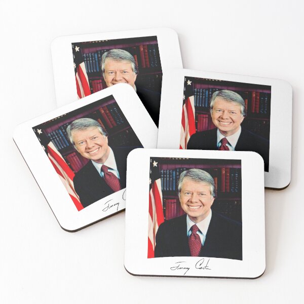Item preview, Retrato de Jimmy Carter Signature designed and sold by stayfree101.