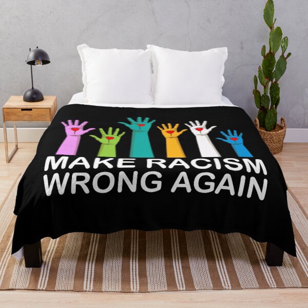 Item preview, Make Racism Wrong Again Anti Racism Gift designed and sold by DelightfulDude.