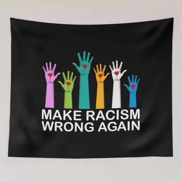Item preview, Make Racism Wrong Again Anti Racism Gift designed and sold by DelightfulDude.