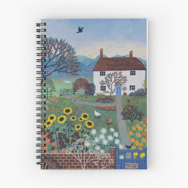 Aperçu de l'œuvre Apple Tree Cottage créée et vendue par Jo Grundy.