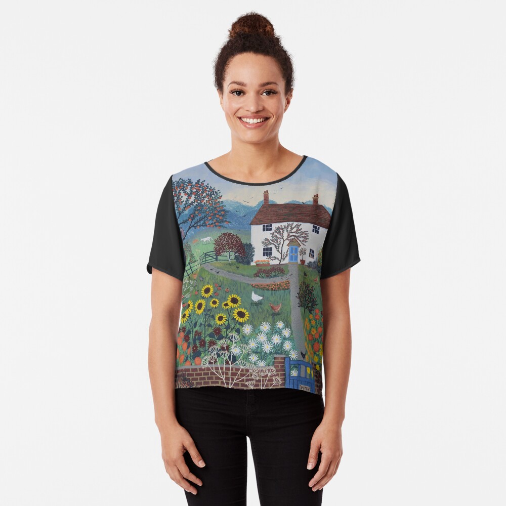 Item preview, Chiffon Top designed and sold by Jogrundyart.