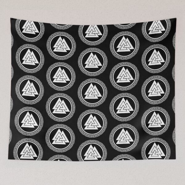 Aperçu de l'œuvre Symbole viking triangles créée et vendue par t335.