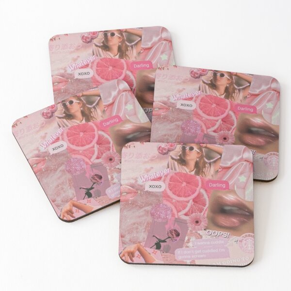 Item preview, Y2K pink aesthetic collage  designed and sold by cloudy-moon.