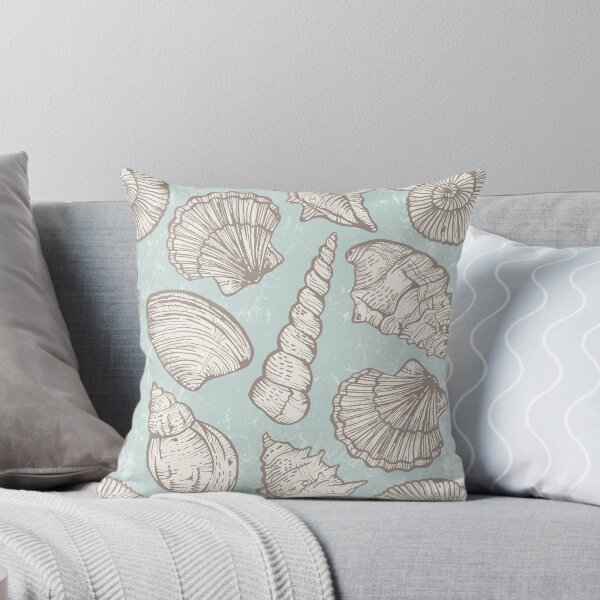 Item preview, Hand Drawn Sea Shells Pattern designed and sold by PurpleTank.